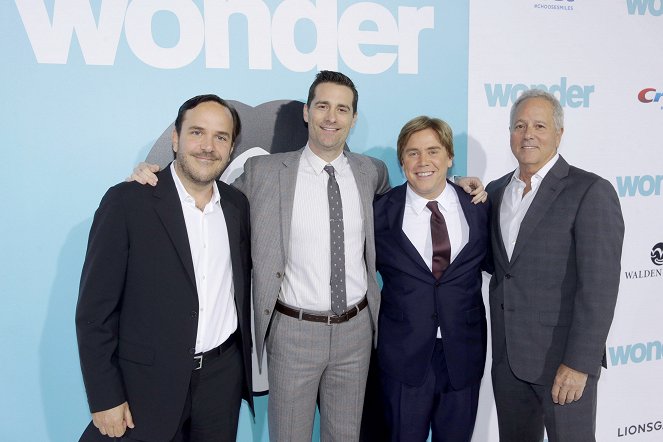 Wonder - Eventos - The World Premiere in Los Angeles on November 14th, 2017 - Marcelo Zarvos, Todd Lieberman, Stephen Chbosky, David Hoberman