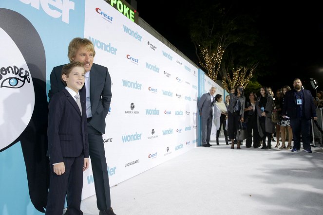 Wonder - Events - The World Premiere in Los Angeles on November 14th, 2017 - Jacob Tremblay, Owen Wilson