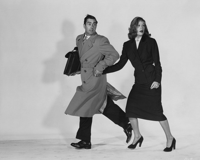 Diplomatic Courier - Promo - Tyrone Power, Hildegard Knef