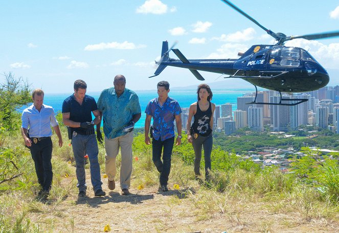 Hawaii Five-0 - Das fliegende Auge - Filmfotos - Scott Caan, Alex O'Loughlin, Chi McBride, Daniel Dae Kim, Grace Park