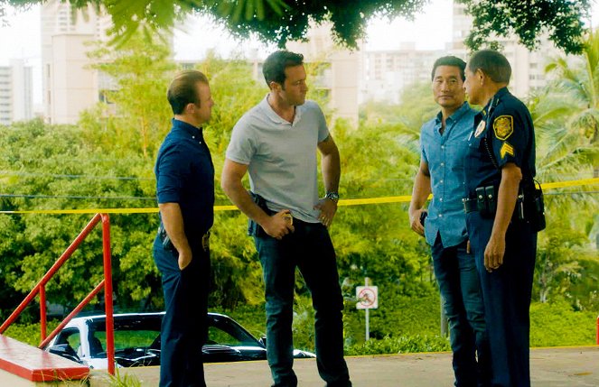 Hawaii Five-0 - Season 5 - A család az első - Filmfotók - Scott Caan, Alex O'Loughlin, Daniel Dae Kim