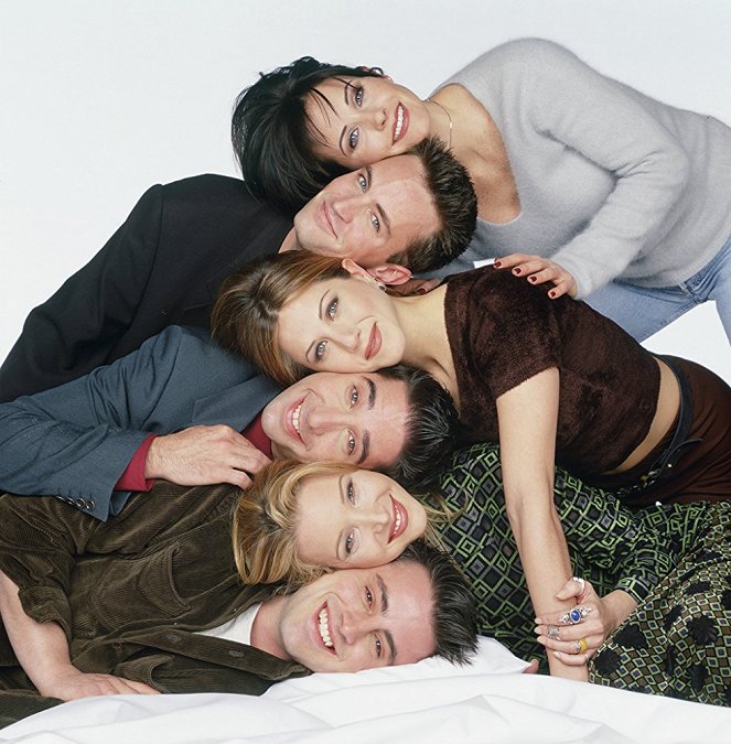 Friends - Season 3 - Promokuvat - Courteney Cox, Matthew Perry, Jennifer Aniston, David Schwimmer, Lisa Kudrow, Matt LeBlanc