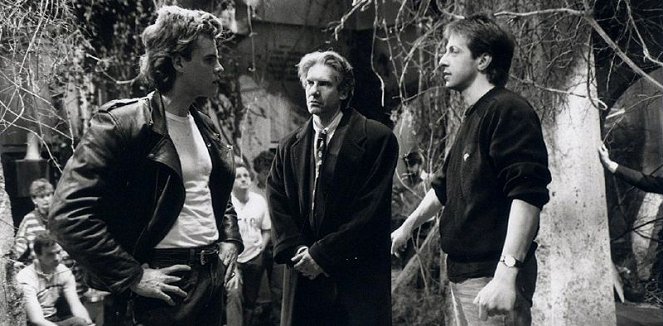 Raças da Noite - De filmagens - Craig Sheffer, David Cronenberg, Clive Barker