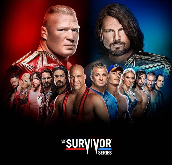 WWE Survivor Series - Werbefoto - Brock Lesnar, Allen Jones