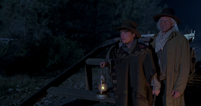 Back to the Future Part III - Van film - Michael J. Fox, Christopher Lloyd