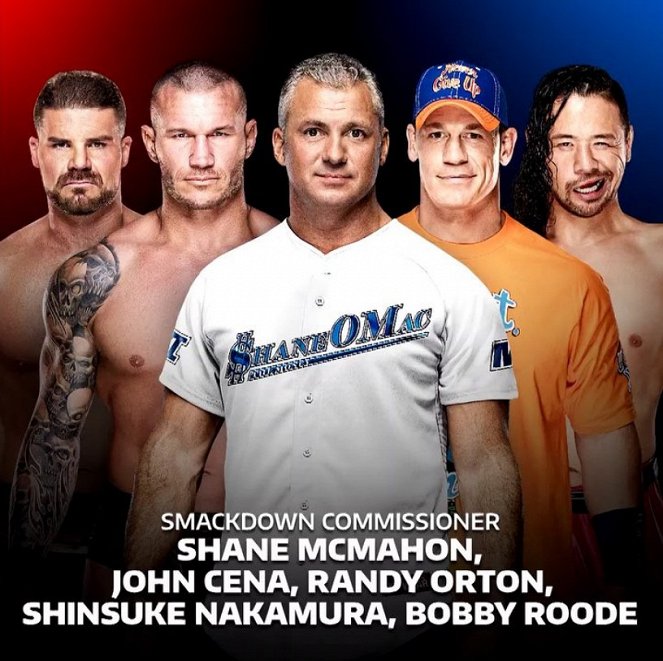 WWE Survivor Series - Promokuvat - Robert Roode Jr., Randy Orton, Shane McMahon, John Cena, Shinsuke Nakamura