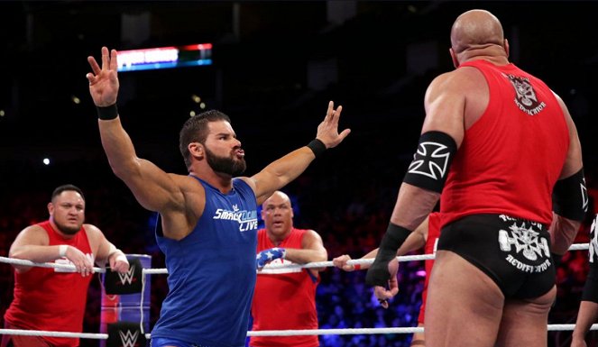 WWE Survivor Series - Photos - Joe Seanoa, Robert Roode Jr., Kurt Angle