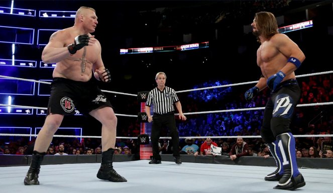 WWE Survivor Series - Photos - Brock Lesnar, Allen Jones