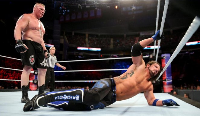 WWE Survivor Series - Photos - Brock Lesnar, Allen Jones