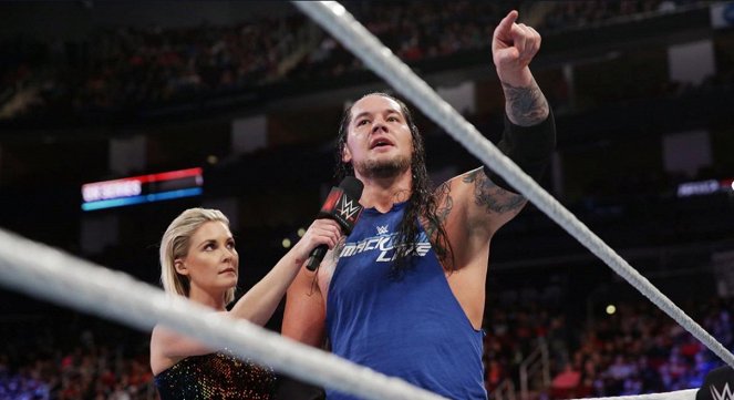 WWE Survivor Series - Photos - Renee Paquette, Tom Pestock