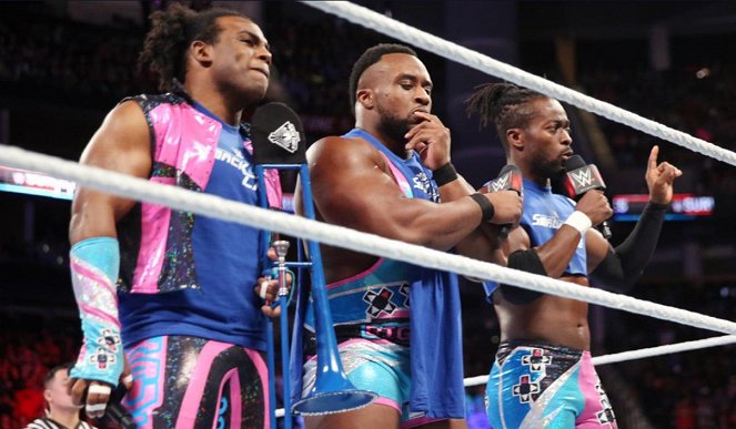 WWE Survivor Series - Photos - Austin Watson, Ettore Ewen, Kofi Sarkodie-Mensah