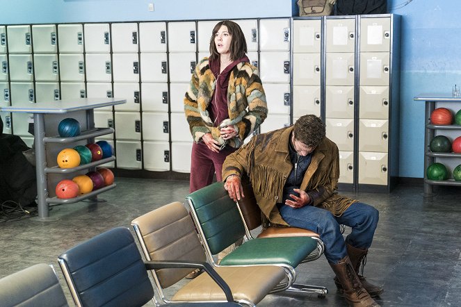 Fargo - Who Rules the Land of Denial? - De filmagens - Mary Elizabeth Winstead, Russell Harvard