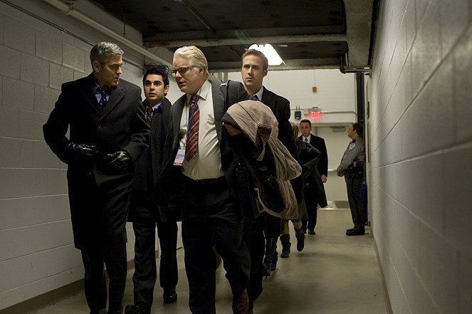 The Ides of March - Photos - George Clooney, Max Minghella, Philip Seymour Hoffman, Ryan Gosling