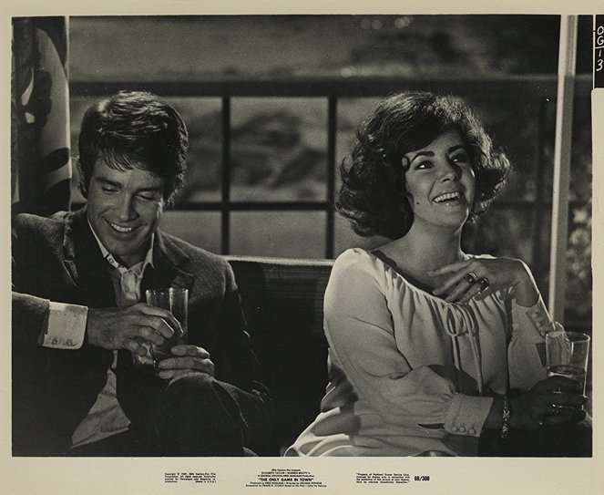 The Only Game in Town - Lobby Cards - Warren Beatty, Elizabeth Taylor
