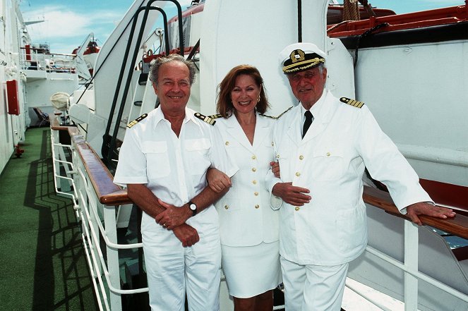 Das Traumschiff - Karibik - Werbefoto - Horst Naumann, Heide Keller, Heinz Weiss