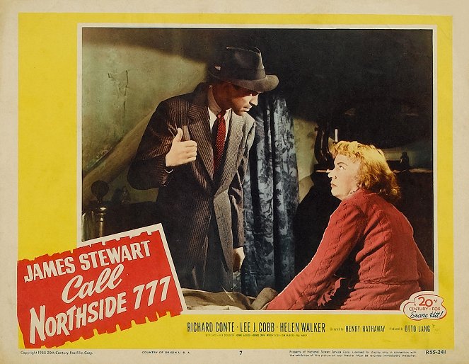 Call Northside 777 - Lobby Cards