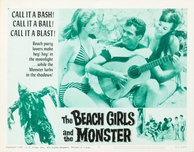 The Beach Girls and the Monster - Lobby Cards