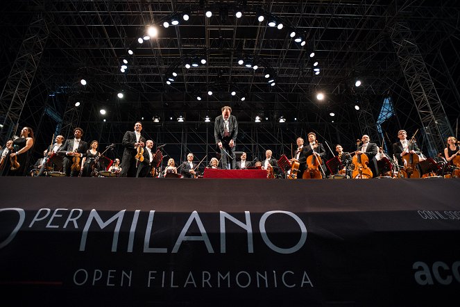 L'Orchestre de la Scala place du Dôme de Milan - Photos