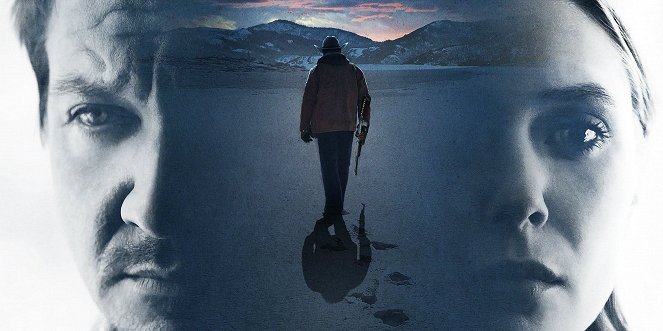 Wind River - Tod im Schnee - Werbefoto - Jeremy Renner, Elizabeth Olsen
