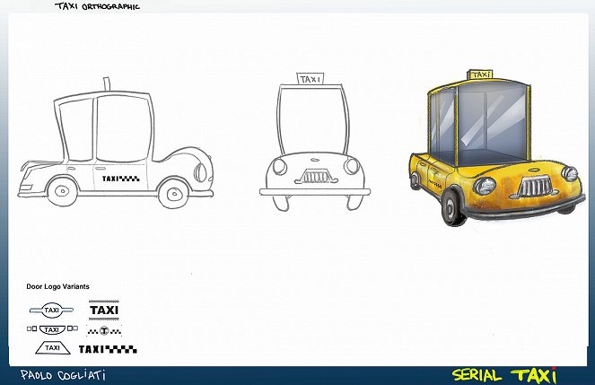 Serial Taxi - Concept art