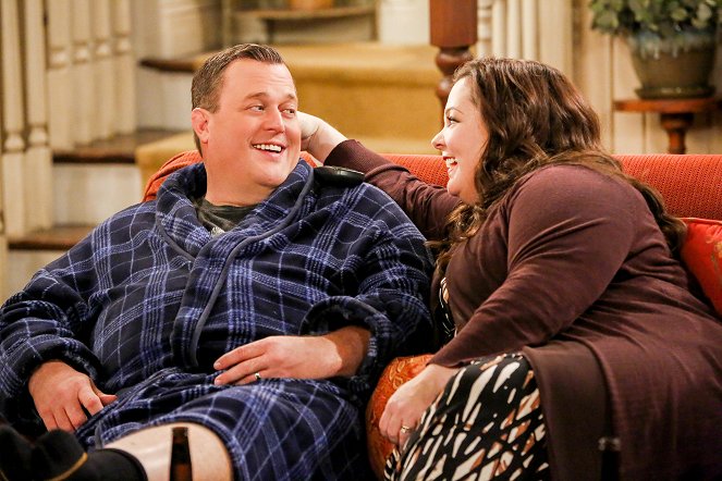 Mike a Molly - Série 5 - Neposkvrněné nepočetí - Z filmu - Billy Gardell, Melissa McCarthy