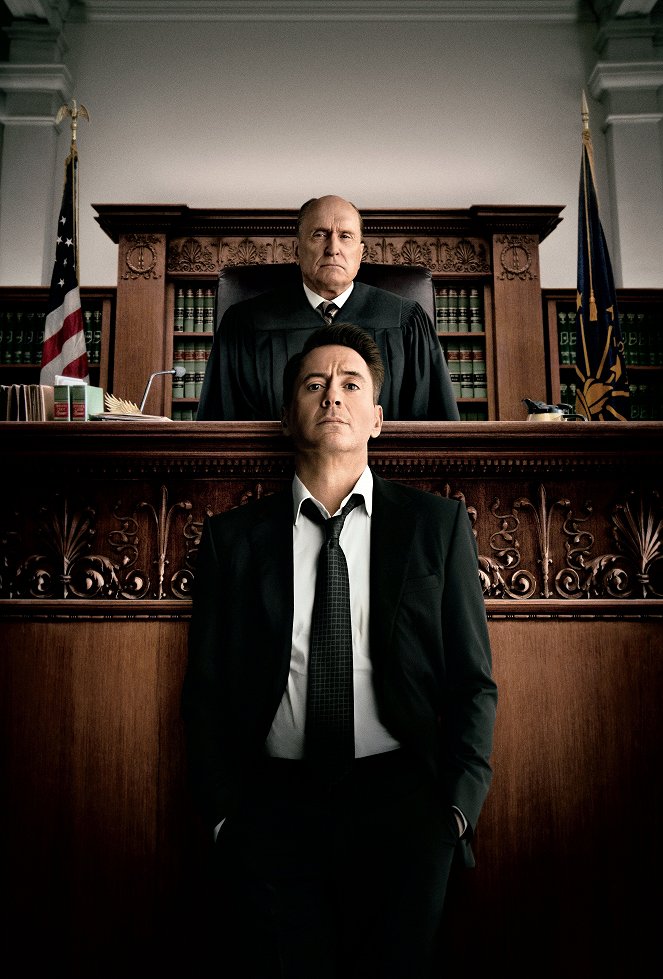 A bíró - Promóció fotók - Robert Duvall, Robert Downey Jr.