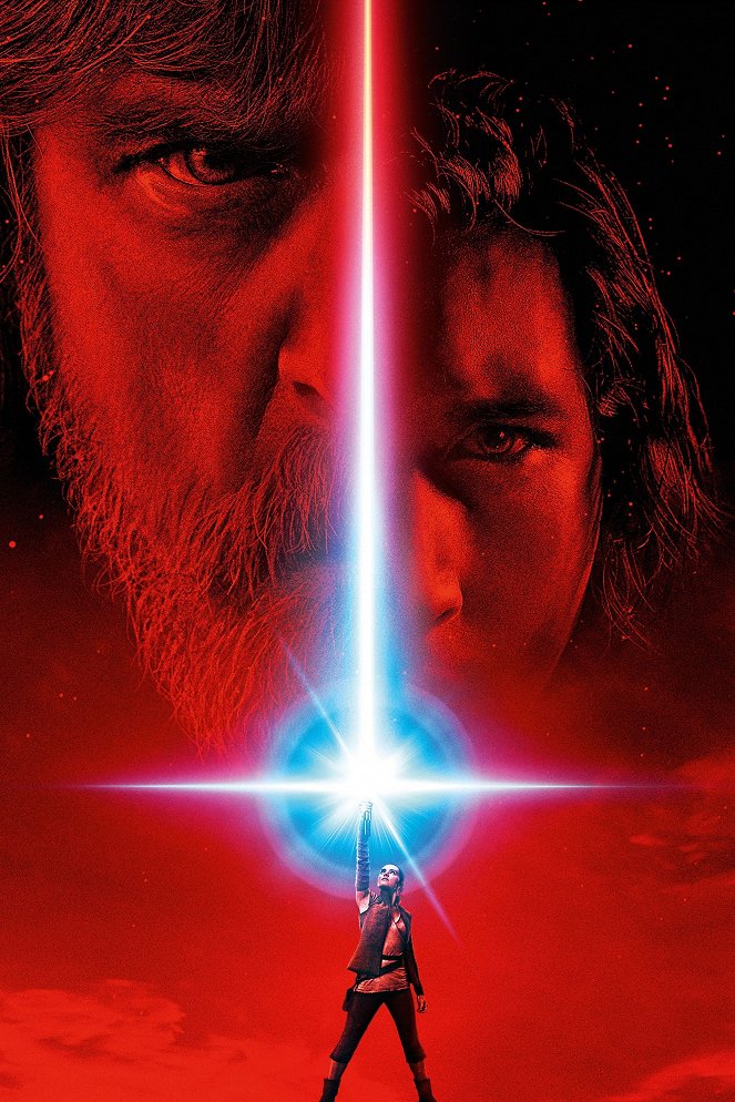 Star Wars: Episode VIII - Die letzten Jedi - Werbefoto - Mark Hamill, Daisy Ridley, Adam Driver