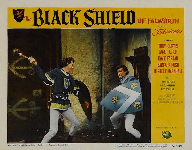 The Black Shield of Falworth - Lobby Cards