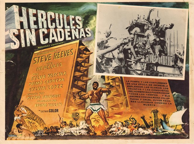 Herkules und die Königin der Amazonen - Lobbykarten