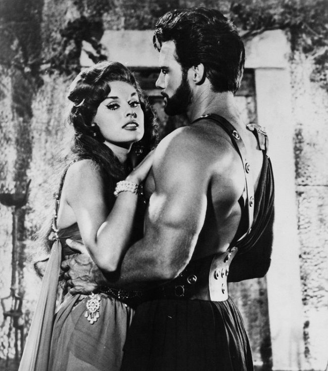 Herkules i królowa Lidia - Z filmu - Sylvia Lopez, Steve Reeves