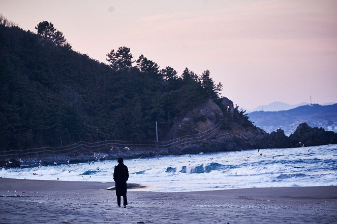 En la playa sola de noche - De la película