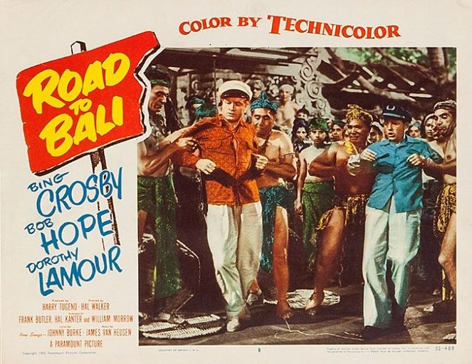 Road to Bali - Lobby Cards