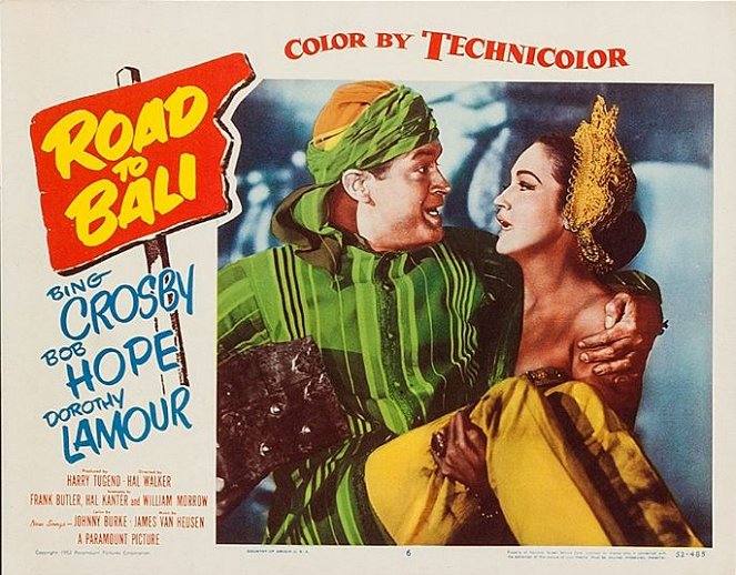 Road to Bali - Lobby Cards
