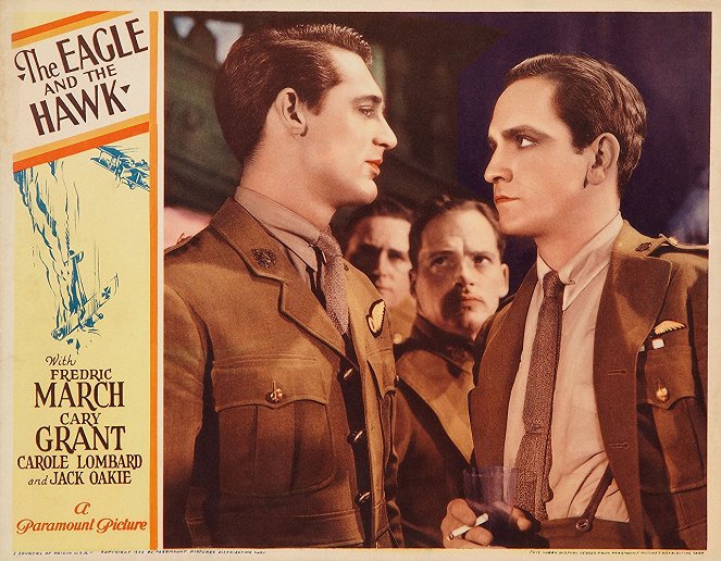The Eagle and the Hawk - Lobbykarten - Cary Grant, Fredric March