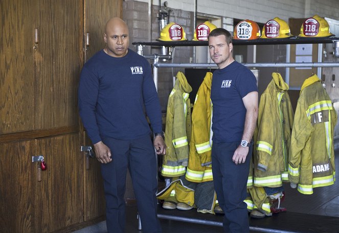Agenci NCIS: Los Angeles - Nie ma dymu bez ognia - Z filmu - LL Cool J, Chris O'Donnell