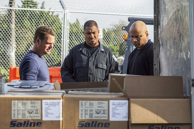 NCIS: Los Angeles - Season 8 - High-Value Target - De la película - Chris O'Donnell, Ben Cain, LL Cool J