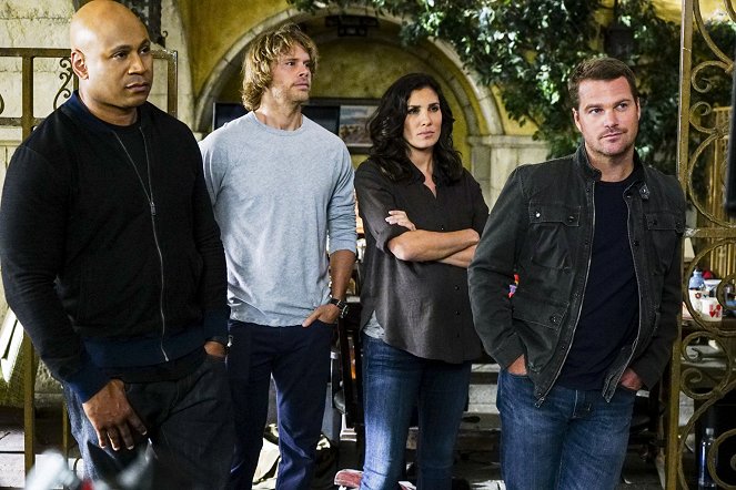NCIS: Los Angeles - Season 8 - High-Value Target - Photos - LL Cool J, Eric Christian Olsen, Daniela Ruah, Chris O'Donnell