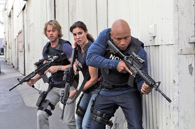 Agenci NCIS: Los Angeles - Czarna wdowa - Z filmu - Eric Christian Olsen, Daniela Ruah, LL Cool J
