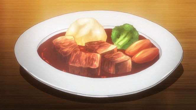 Isekai šokudó - Beef stew / Morning - Filmfotos