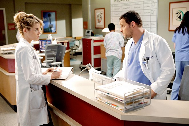 Grey's Anatomy - I Will Survive - Van film - Rachael Taylor, Justin Chambers