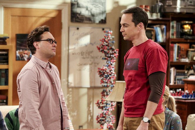The Big Bang Theory - Season 11 - The Bitcoin Entanglement - Photos - Johnny Galecki, Jim Parsons
