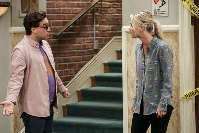 The Big Bang Theory - Season 11 - The Bitcoin Entanglement - Photos - Johnny Galecki, Kaley Cuoco