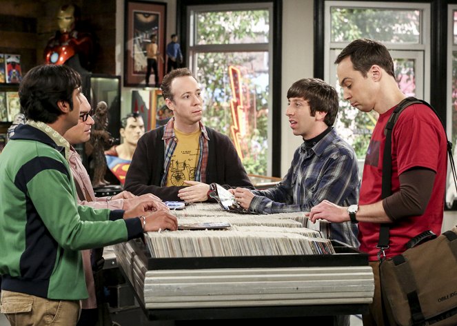 The Big Bang Theory - Season 11 - The Bitcoin Entanglement - Photos - Kunal Nayyar, Johnny Galecki, Kevin Sussman, Simon Helberg, Jim Parsons