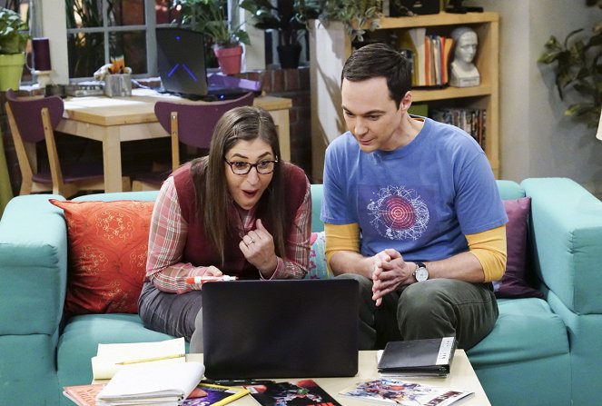 The Big Bang Theory - The Confidence Erosion - Photos - Mayim Bialik, Jim Parsons