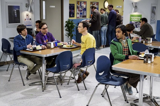 The Big Bang Theory - The Confidence Erosion - Photos - Simon Helberg, Johnny Galecki, Jim Parsons, Kunal Nayyar
