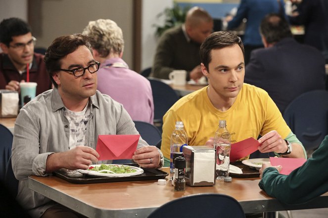 The Big Bang Theory - Der Hüpfburg-Enthusiasmus - Filmfotos - Johnny Galecki, Jim Parsons