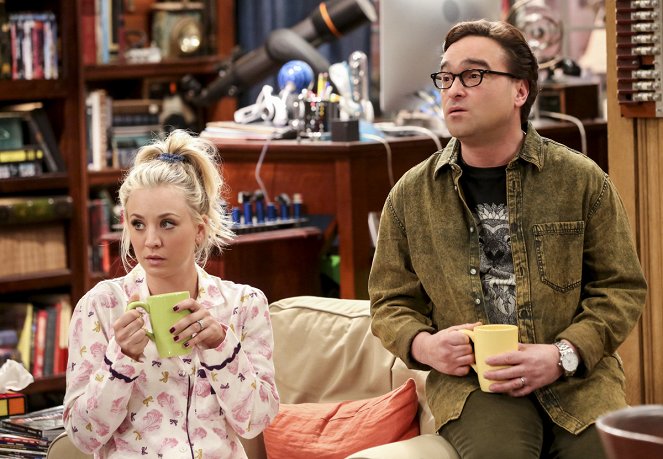 The Big Bang Theory - Der Hüpfburg-Enthusiasmus - Filmfotos - Kaley Cuoco, Johnny Galecki