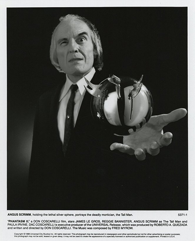Phantasm II: The Never Dead Part Two - Lobby Cards - Angus Scrimm