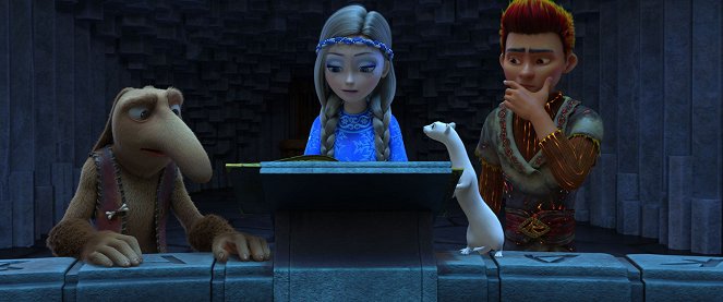 Snehová kráľovná: Tajomstvo ohňa a ľadu - Z filmu