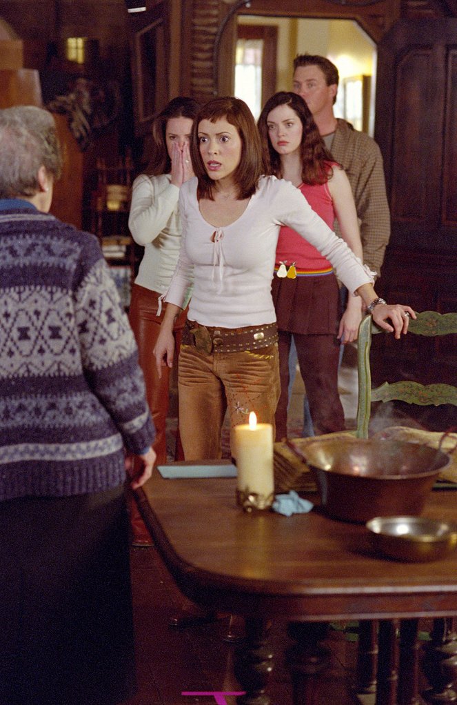 Charmed - The Three Faces of Phoebe - Making of - Holly Marie Combs, Alyssa Milano, Rose McGowan, Brian Krause